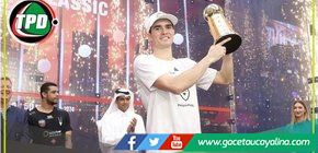 Diego Elias es campeón del QTerminals Qatar Classic 2024