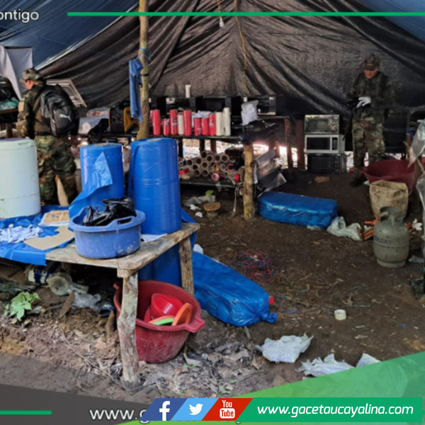 Desmantelan megalaboratorio de cocaína en la selva de Huánuco