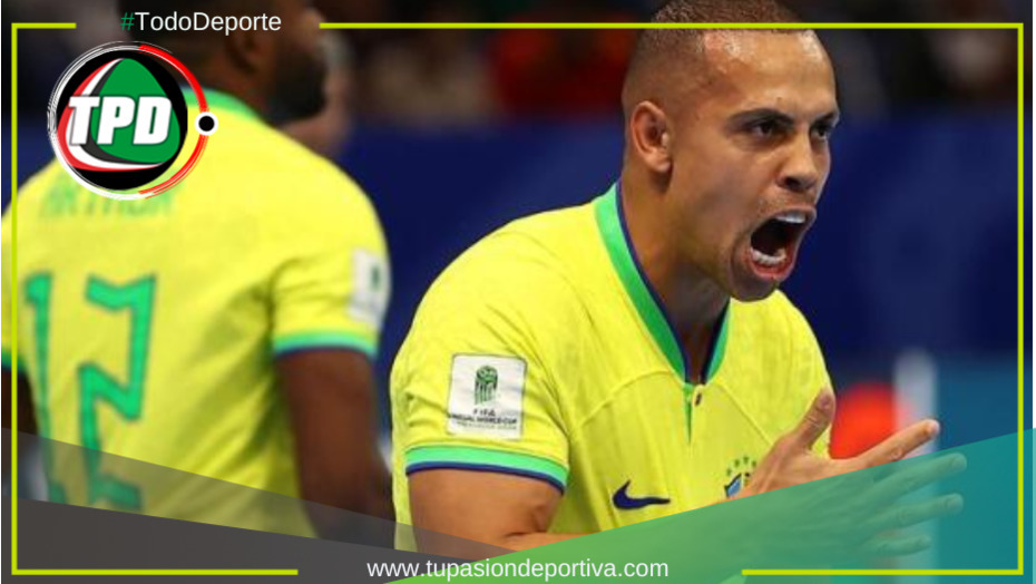 Brasil derrotó 2-1 a Argentina y se quedó con el título de Campeón Mundial de Futsal