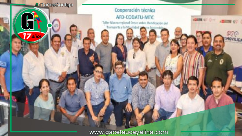 Con el fin de mejorar el transporte urbano, Promovilidad propone talleres a municipalidades provinciales en Loreto