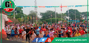 Éxito en la Gran Caminata por la Salud en Pucallpa