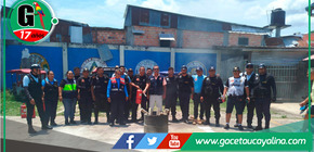 Serenazgos de Maynas se capacitan en lucha contraincendios