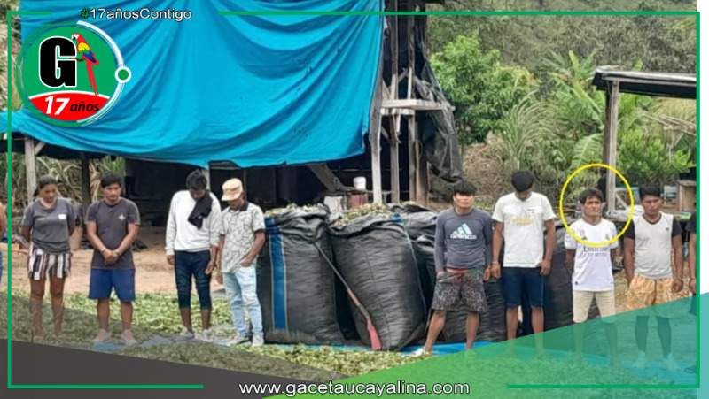 Desarticulan organización criminal de narcotráfico en operativo conjunto entre Huánuco y Ucayali