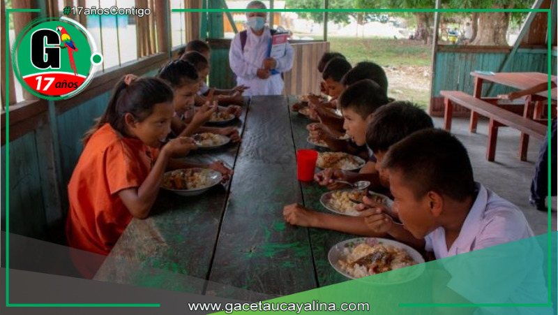 Qali Warma: comunidad ashaninka comprometido con la alimentación escolar
