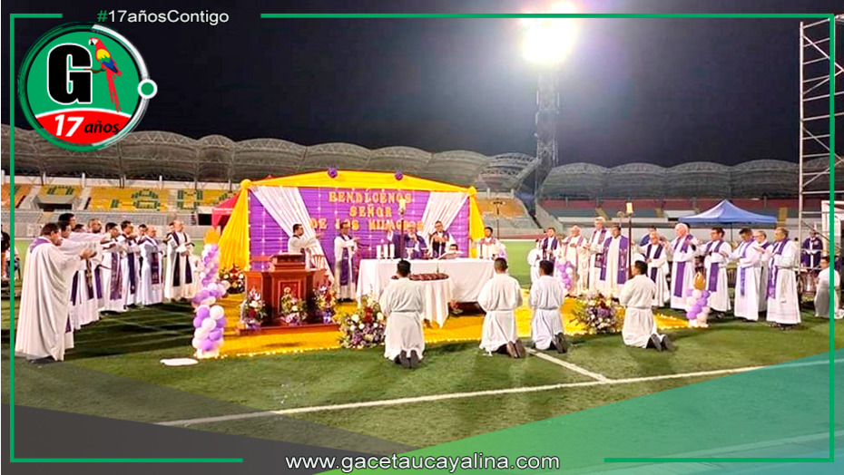 Se celebra la misa vicarial en Iquitos