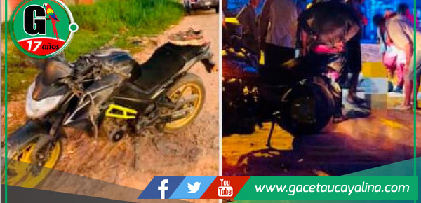 Motociclista en estado crítico tras accidente en la madrugada