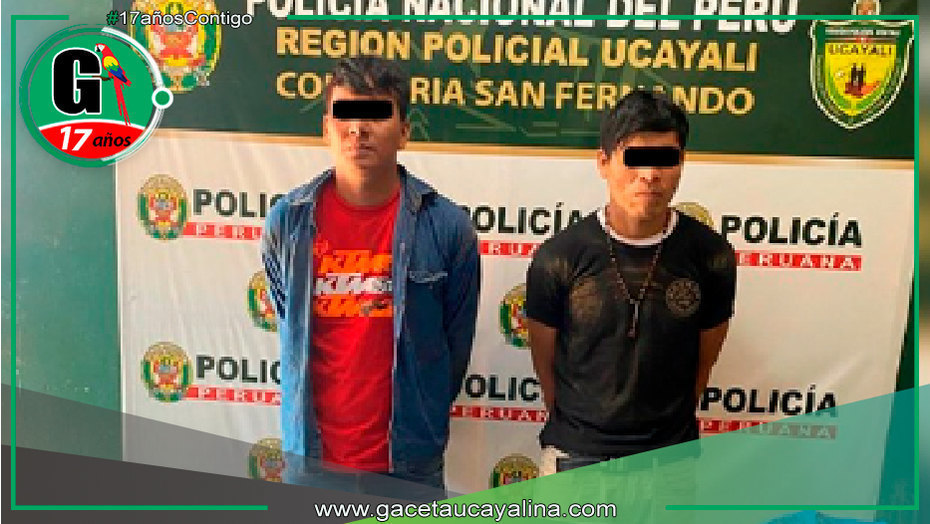 PNP detiene a integrantes de "Los Desquiciados de Sánchez Carrión"