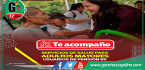 Jornada "Te acompaño" brinda atención integral a usuarios de Pensión 65