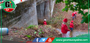 Limpieza de quebrada en Sepahua genera empleo y mejora la comunidad