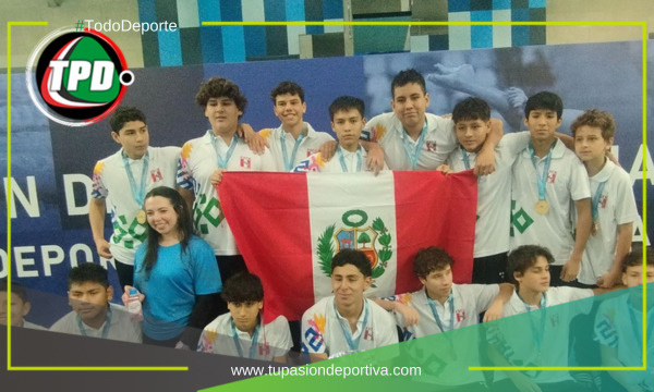 Perú se coronó campeón de la Copa Pacífico Sub-14 de waterpolo
