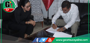 Mil galones de combustible para mejorar caminos en Inahuaya