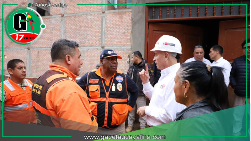 INDECI despliega operativo integral tras huaico en quebrada Llicua