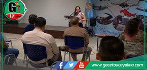 Alcaldesa de Coronel Portillo busca apoyo para orquesta sinfónica