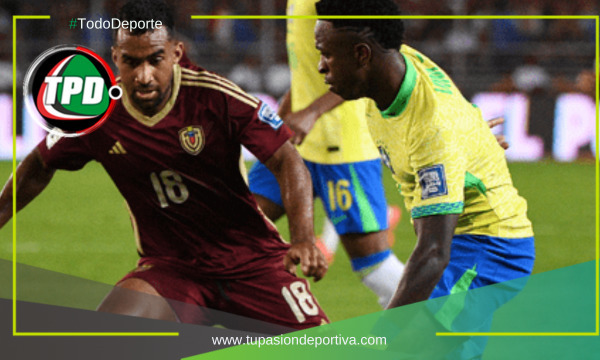Venezuela iguala 1-1 ante Brasil y mantiene viva su fe en Eliminatorias