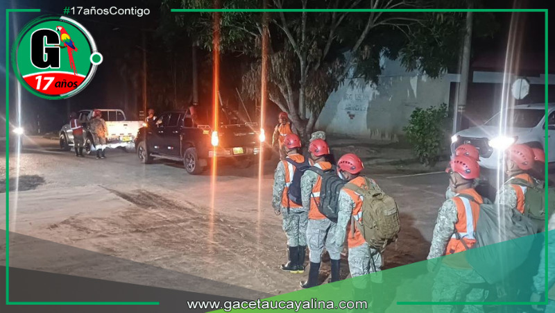 INDECI moviliza ayuda inmediata tras desborde de quebrada en Picota