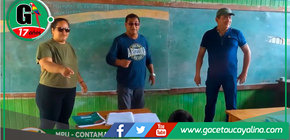 Autoridades evalúan proyectos clave en Charasmana Provincia de Ucayali