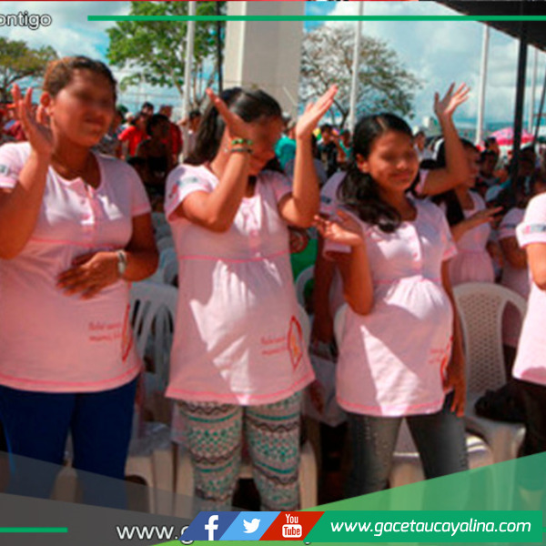 Reportan más de 300 partos de niñas y adolescentes mensuales en Loreto