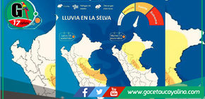 SENAMHI emite alerta meteorológica