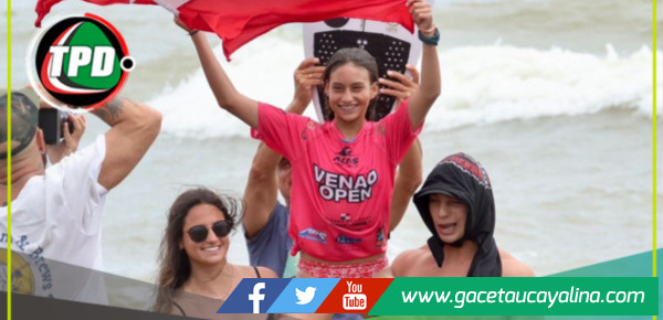 La surfista nacional Aissa Chuman, de 13 años, arrasa en el ALAS Latin Tour