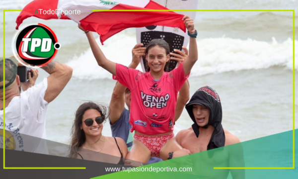 La surfista nacional Aissa Chuman, de 13 años, arrasa en el ALAS Latin Tour