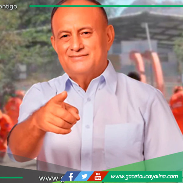 Edwin Vásquez alista su candidatura para Ucayali