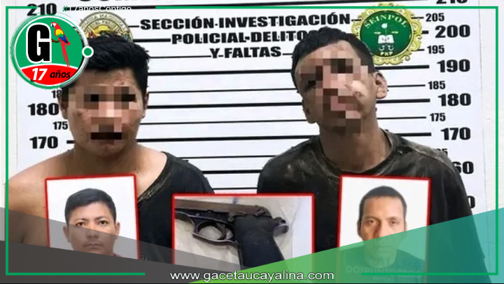 Policía en actividad y otro sujeto detenidos por asaltar a pareja en Callería.