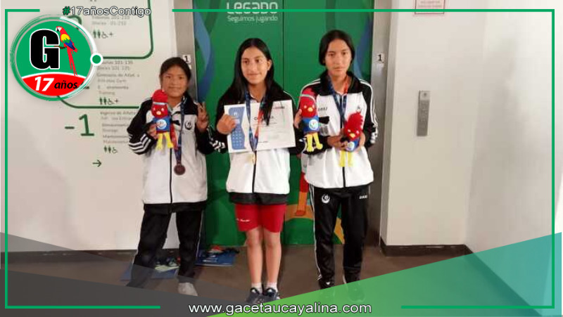 Deportistas Escolares de Junín Conquistan Cuatro Medallas de Oro en Juegos Nacionales