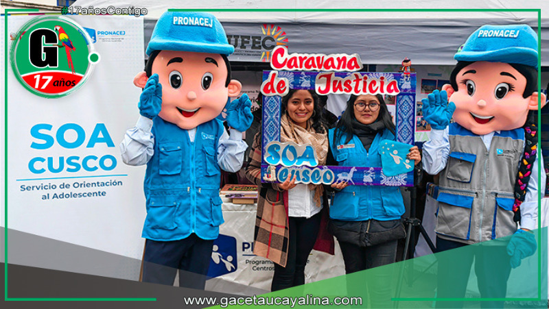 Centro Juvenil Marcavalle exhibe logros de rehabilitación en Caravana de Justicia