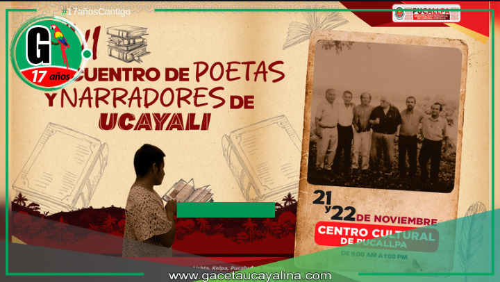 XVI Encuentro de Poetas y Narradores de Ucayali.