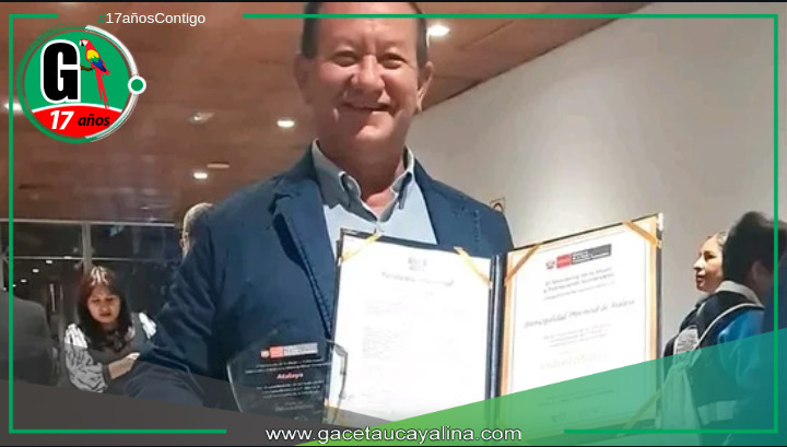 Alcalde Francisco Mendoza de Souza, Premiado por Compromiso con la Infancia.