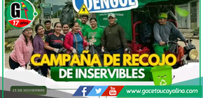 Municipalidad Provincial de Atalaya lanza campaña de recojo de inservibles.