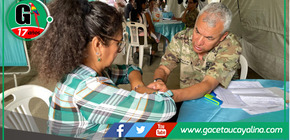 Fuerzas Armadas despliegan campaña multisectorial de salud en Pangoa