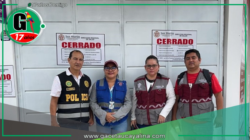 Clausuran botica en Morales por operar sin autorización sanitaria