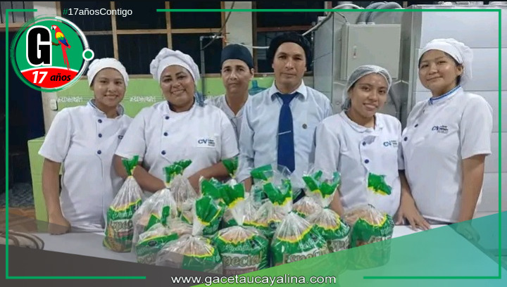 Alumnos del CETPRO 'César Vallejo' crean deliciosos panetones.