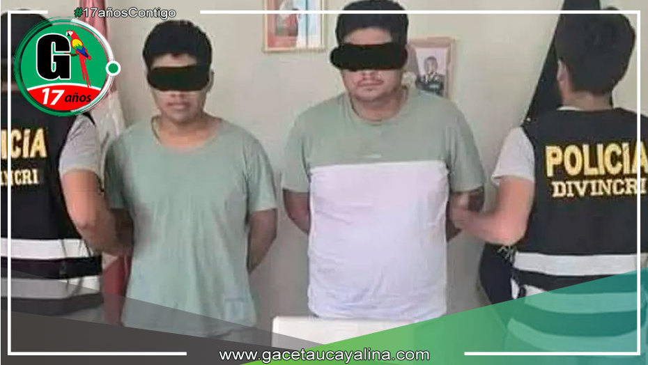 Policía detiene a los responsables del crimen de Thalía Manrique