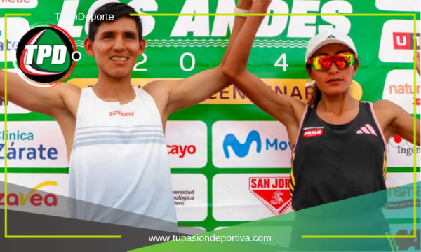 Thalia Valdivia y Frank Luján se consagraron campeones de la Maratón de los Andes 2024