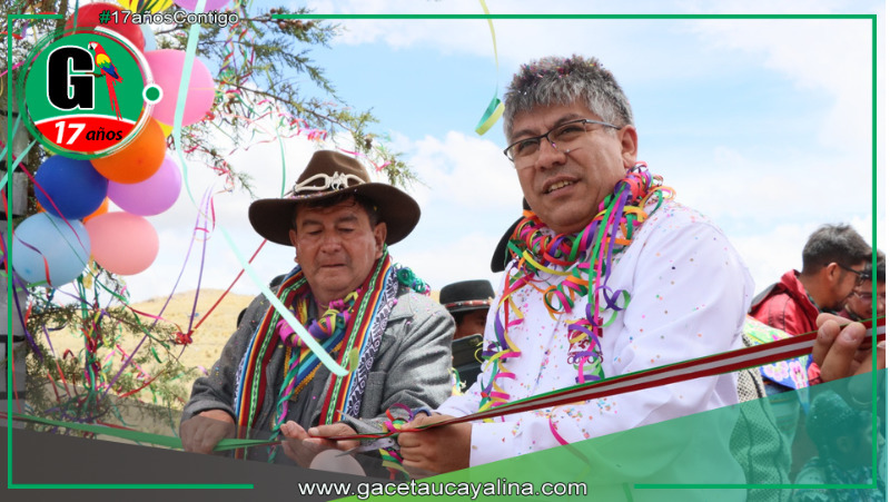 Gobierno regional inaugura megaproyecto hídrico con inversión de 30 millones de soles en Canas
