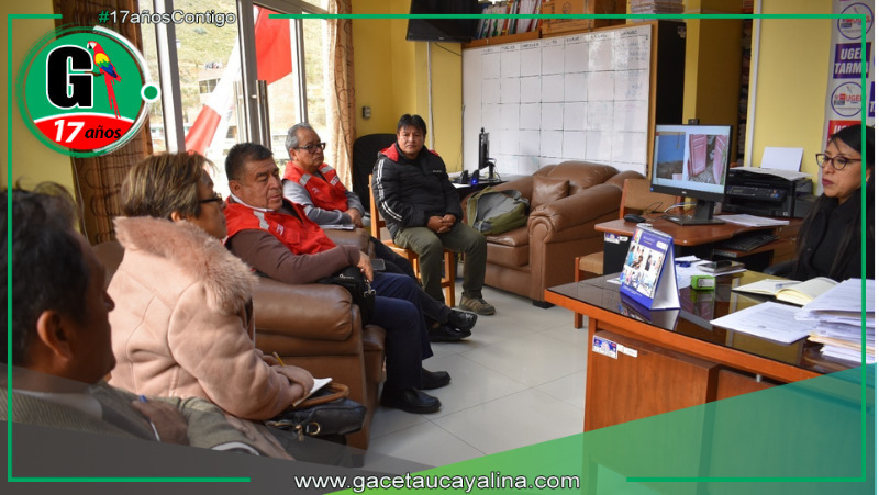 Pronied inspecciona instituciones educativas afectadas por desborde del río Tarma