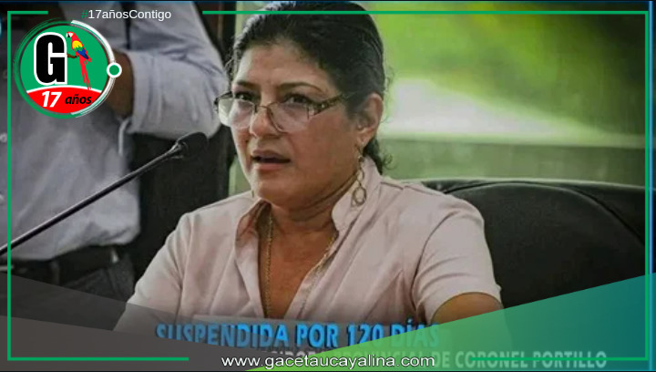 Regidora Jannina Goncalvez suspendida por 120 días.