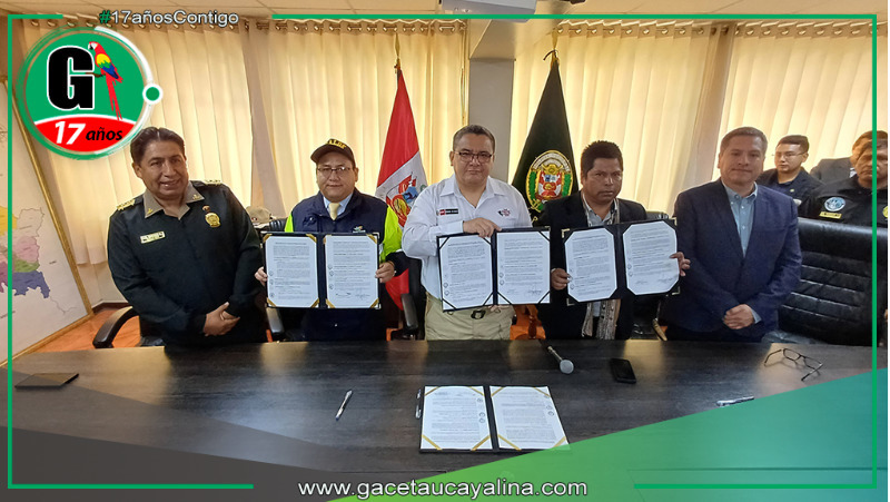 Mininter firma convenios para fortalecer seguridad en distritos del Cusco