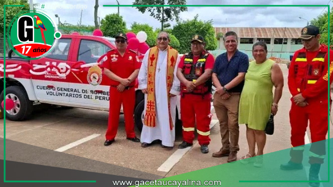 Donación de Camioneta a Bomberos de Campo Verde.