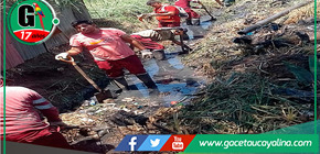 Limpian cauces y cunetas en zonas críticas de Pucallpa