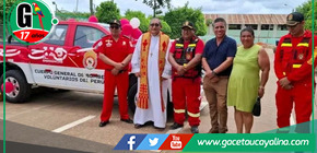 Donación de Camioneta a Bomberos de Campo Verde.