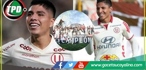 Piero Quispe y Raúl Ruidíaz reaacionan al bicampeonato de la 'U'