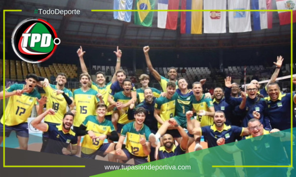 Brasil se coronó en el Sudamericano de Vóley U21 y Perú ocupó el cuarto puesto