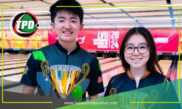 Adrián Tokashiki y Sophie Oshiro son los nuevos Campeones Nacionales de Bowling