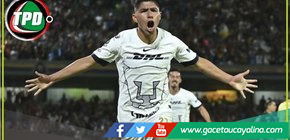 Piero Quispe metió gol en la victoria de Pumas contra Querétaro
