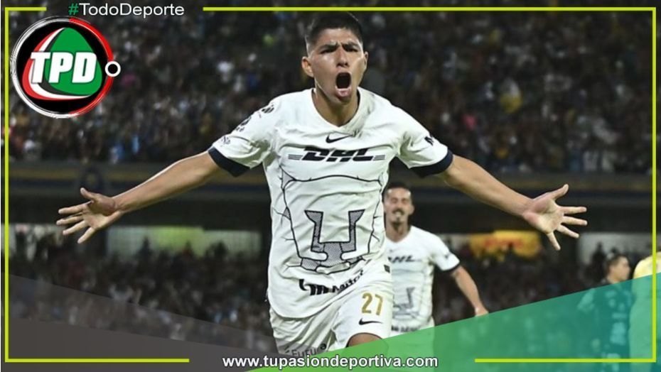 Piero Quispe metió gol en la victoria de Pumas contra Querétaro