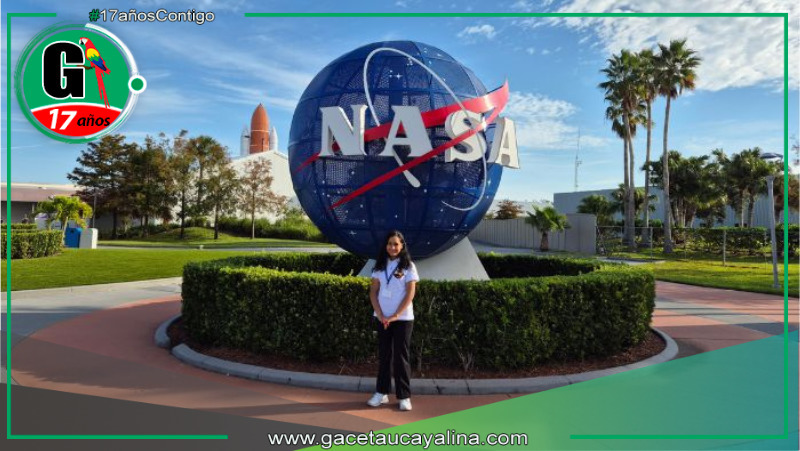 Club escolar peruano brilla en conferencia espacial de la NASA