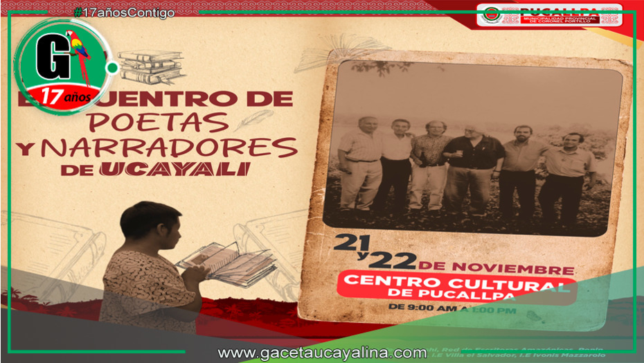 XVI Encuentro de Poetas y Narradores de Ucayali